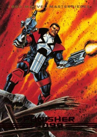 Mavin 1993 Marvel Masterpieces Punisher 2099