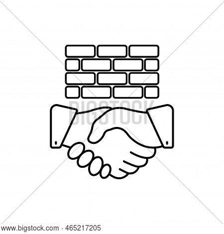 Trust Building Icon. Vector & Photo (Free Trial) | Bigstock