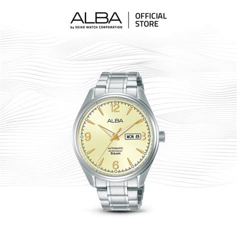 Jual Alba Jam Tangan Pria Al Automatic Stainless Steel Silver Watch