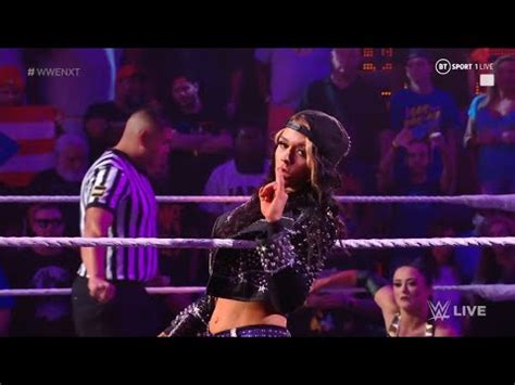 Cora Jade Entrance Wwe Nxt May Youtube