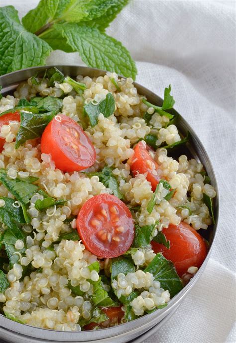 Quinoa Tabouleh Salad Is A Fresh And Healthy Lunch Or Dinner Mint