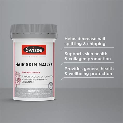 Buy Swisse Ultiboost Hair Skin Nails 60 Tablets Online At Chemist