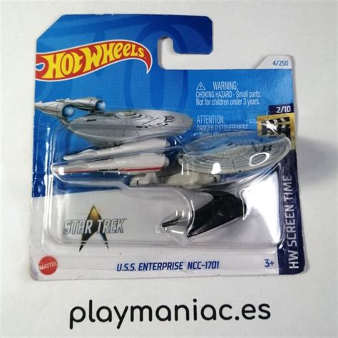 Hot Wheels USS Enterprise Star Trek Playmaniac