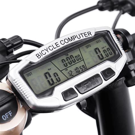 Sunding Wireless Waterproof Lcd Bicycle Bike Cycling Computer Odometer