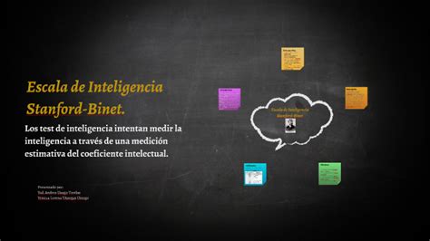 Test De Inteligencia Stanford Binet En Que Consiste Cada Uno