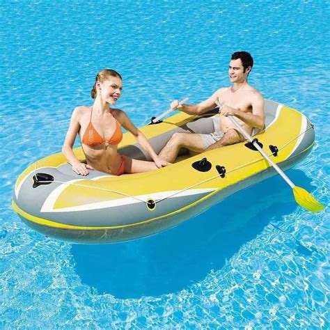 Bote Bestway Hydro Force Raft Set Incluye Inflador Y Remos Oferta