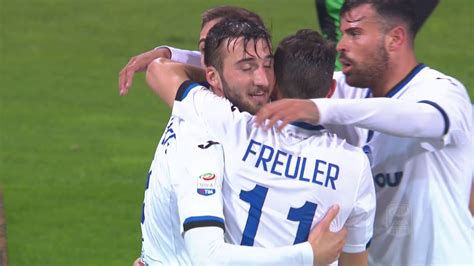 Il Gol Di Cristante Sassuolo Atalanta 0 3 Giornata 22 Serie A