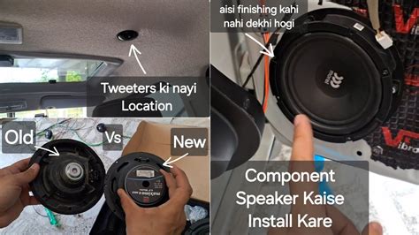 How To Install 2 Way Component Speaker In Car MOREL Maximo 6 MKII 6 5