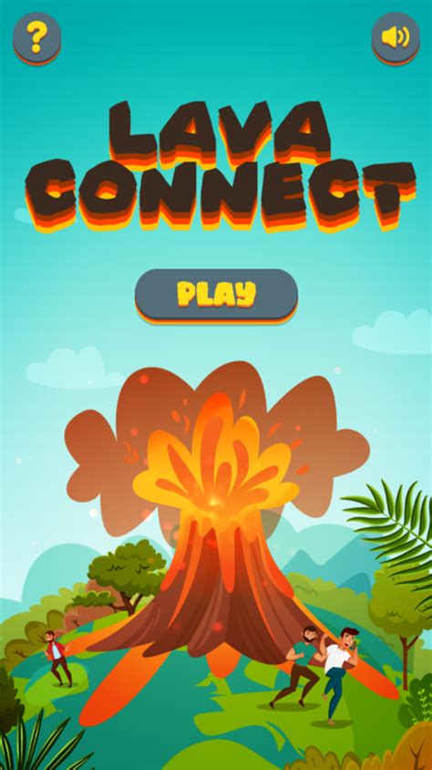 🕹️ Play Lava Connect Game: Free Online Volcano Eruption Vent Pipe ...