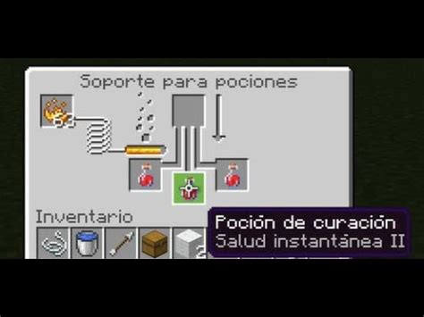 Como hacer la poción de curación Minecraft YouTube