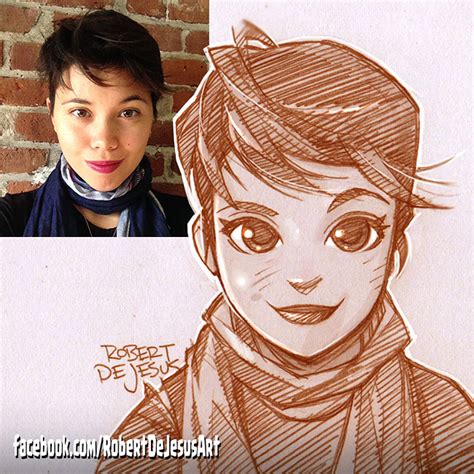 Artist Turns Total Strangers Into Awesome Anime Characters Design You