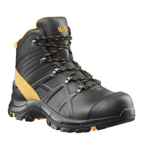 Buty Robocze Haix Black Eagle Safety 54 Mid Gore Tex Czarno