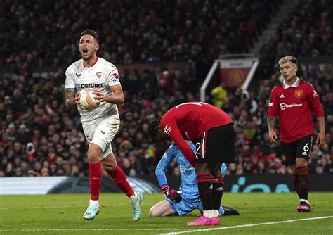 Sevilla Snare Europa Draw Against Man United With 2 Late Game Gems