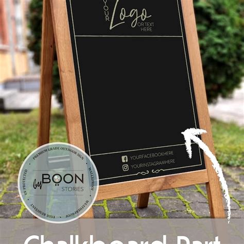 Large Framed Chalkboard - Etsy