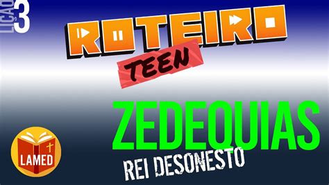 Israel Toma O Rem Dio Roteiro Teen Li O Adolescentes Youtube