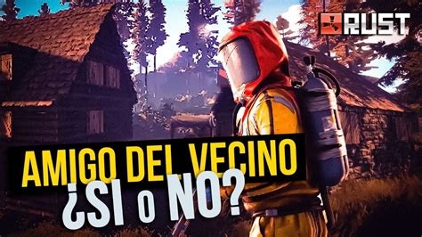 NOS HACEMOS AMIGOS DEL VECINO WIPE SOLO l RUST Gameplay Español 1