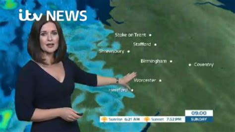 West Midlands Weather Cloudy Breezy And Wet Itv News Central