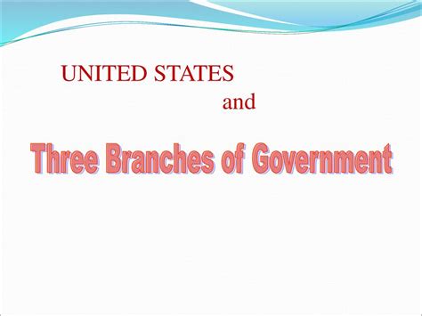 Three Branches Of Government Ppt Download