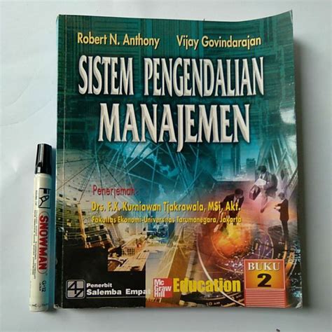 Jual Buku Sistem Pengendalian Manajemen Jilid Robert N Anthony