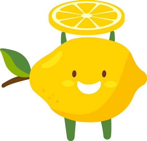 Lemon Cartoon Character 19956077 PNG