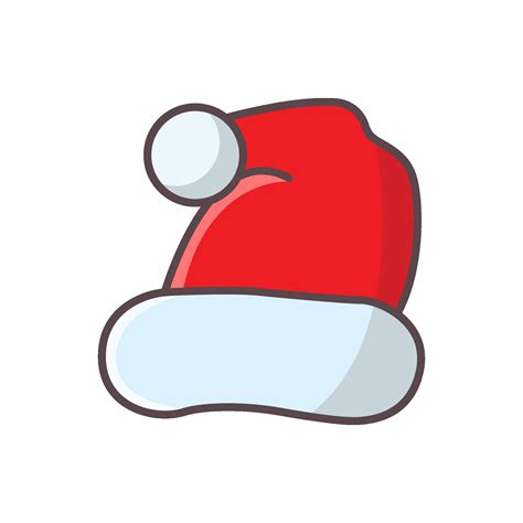 Santa Hat Icon Adobe X1 34978297 Vector Art At Vecteezy