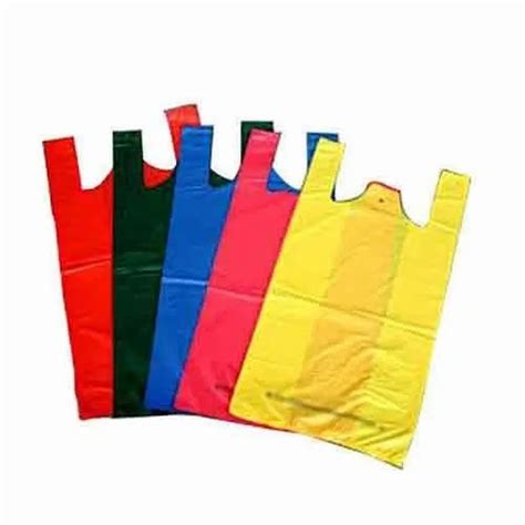 Plain 5kg Plastic W Cut Carry Bag Thickness 51 Micron At Rs 120 Piece