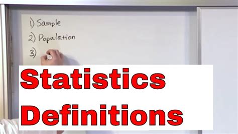 lesson  statistics definitions    median mode range