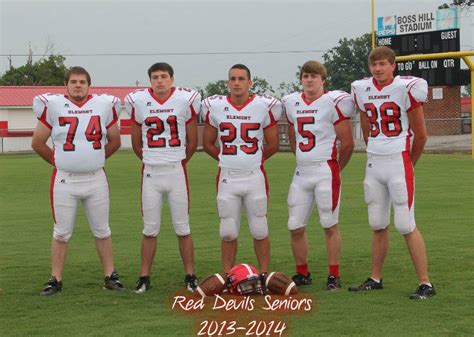 Elkmont Football Meet Your Elkmont Red Devils