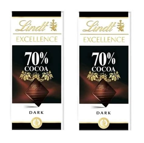 LINDT EXCELLENCE Gorzka Czekolada 70 Kakao 2 X 100g AGDwSIECI Pl