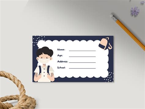 Customizable School Name Tags Template Editable Printable School Labels ...