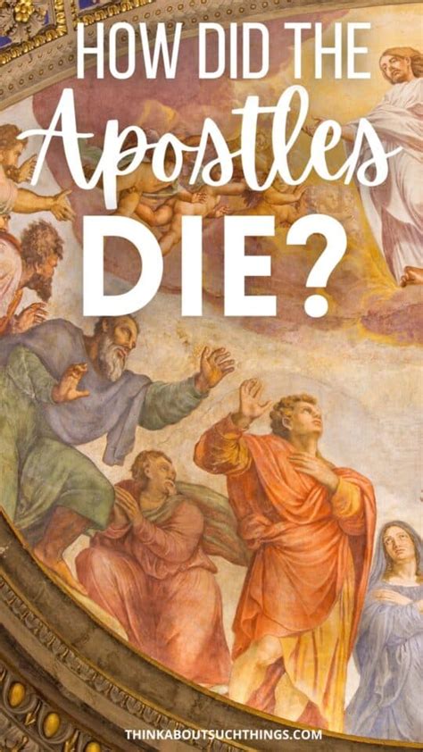 The Ultimate Sacrifice: How Did The Apostles Die? | Think About Such Things