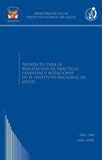 prospecto para la realizaciÃ³n de prÃcticas pasantÃas y rotaciones en