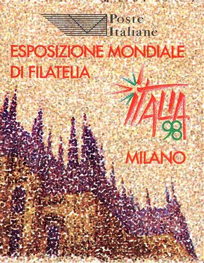 Italia 1996 Esposizione Mondiale Di Filatelia Italia 98 Libretto