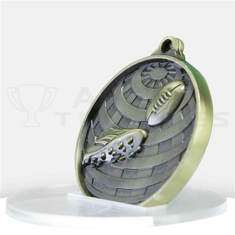 Global Medal Aussie Rules 50MM GOLD Alpha Trophies