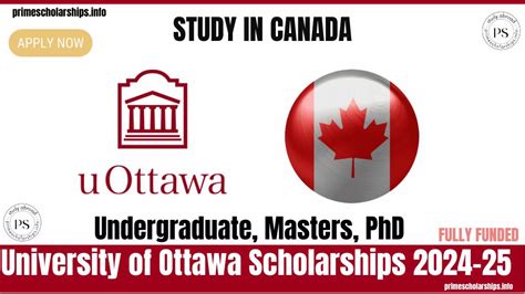 University Of Ottawa Scholarships In Canada