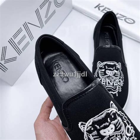 Kenzo K Skate Tiger Canvas Slip On Sneake Zz Wu Jjdl Thaipick