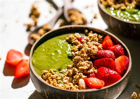 Super Green Smoothie Bowl Healthy Blog