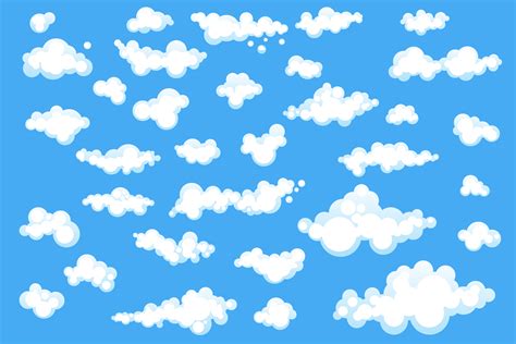 Clipart Cartoon Clouds