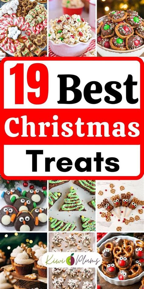 19 Best Christmas Treats - Kiwi & Plums