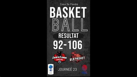 U S O Bruay la Buissière Basket vs Coeur de Flandre Basketball Journée