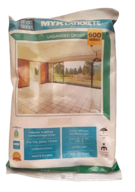 Myk Laticrete Series Unsanded Grout Kg Bag At Rs Bag In