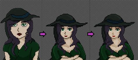 Now Don T Laugh Still Getting The Hang Of Making Pixelart Portraits For My Rpg Atleast There S