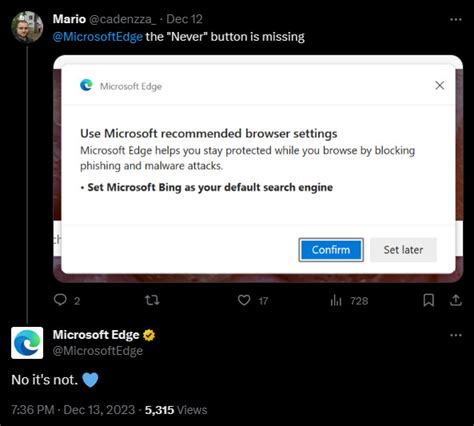 Microsoft Defends Edge S Predatory Practices With Cringe And Audacious Reply On X Neowin