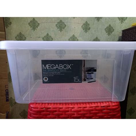 Mg 643 Megabox Storage Box 15 Liters Shopee Philippines