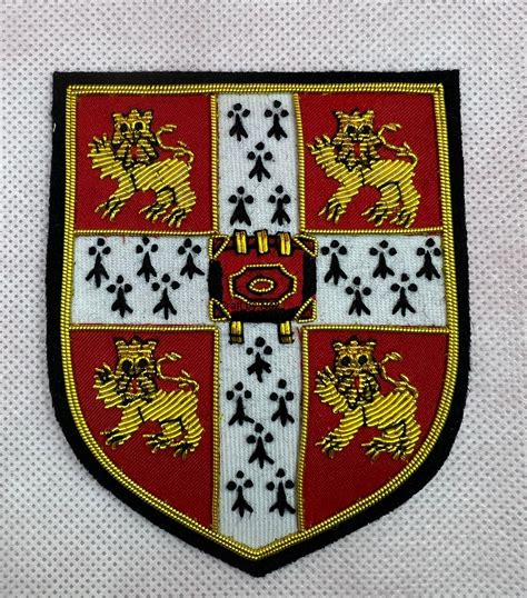 Cambridge University Blazer Badge Hand Embroidered Jackets Patches Etsy