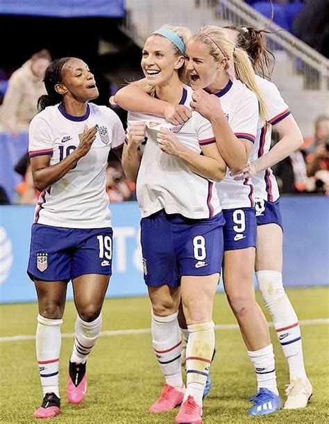 Crystal Dunn 19 Julie Ertz 8 Lindsey Horan 9 And Rose Lavelle 16