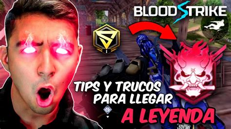 TE ENSEÑO a LLEGAR A LEYENDA EL RANGO MÁS DIFÍCIL en BLOODSTRIKE los