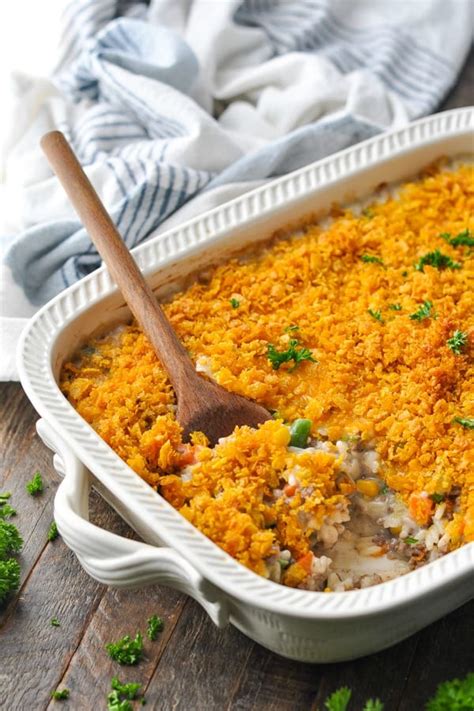 Hamburger Casserole with Rice - The Seasoned Mom