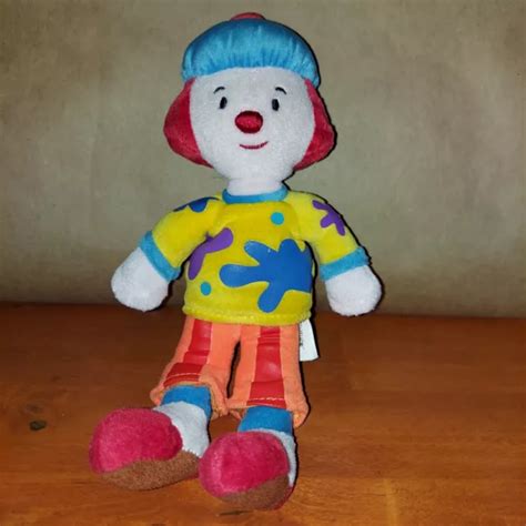 Playhouse Disney Plush Jojos Circus Clown 8” Poseable Stuffed Doll Toy