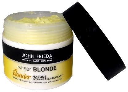 JOHN FRIEDA SHEER BLONDE MASQUE ECLAIRCISSANT 250ML